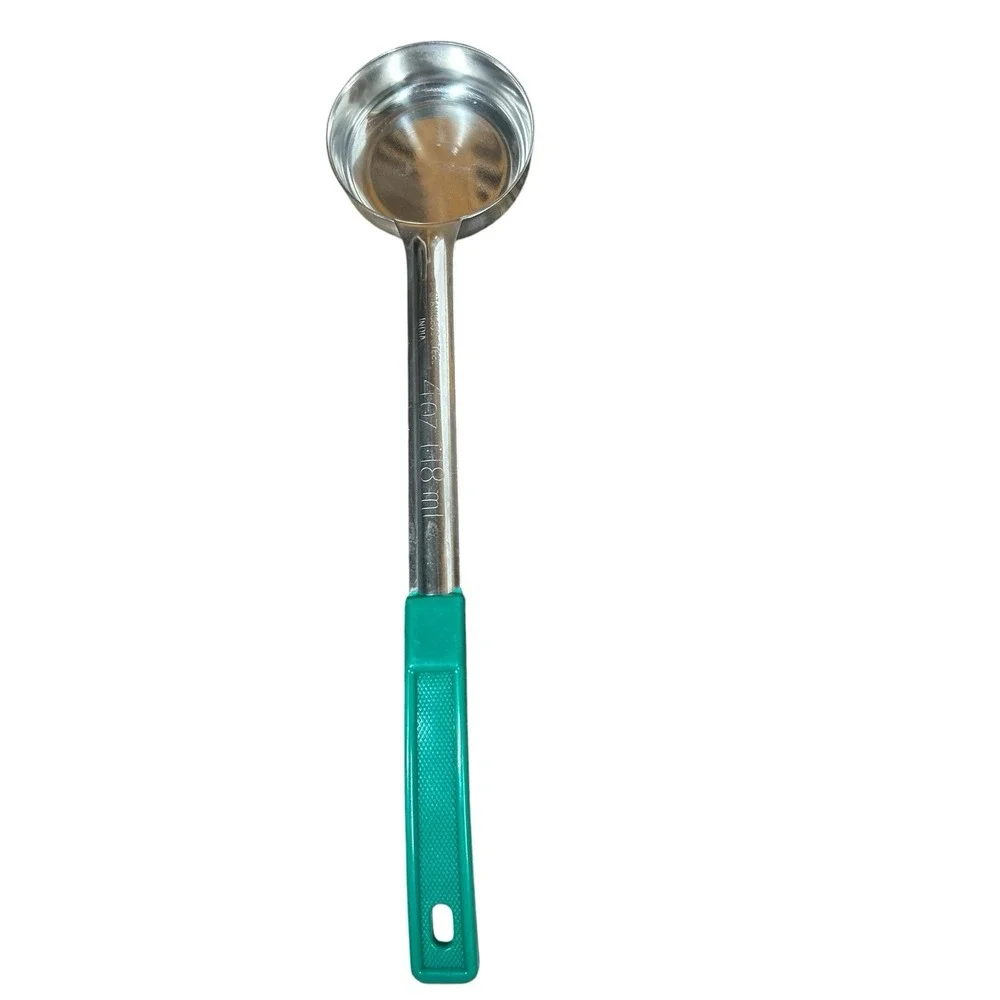 5 Stainless Steel Portion Control Ladle Spoon Set Color Coded Spoodles 2oz-4oz